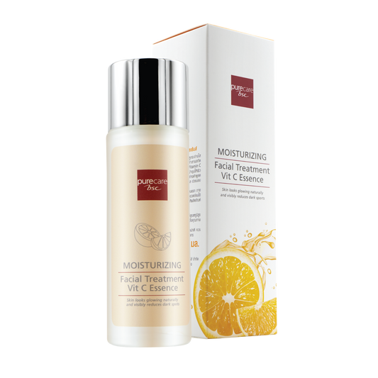 BSC Pure Care (บีเอสซี เพียวแคร์) MOISTURIZING FACIAL TREATMENT VIT C ESSENCE 95 ML