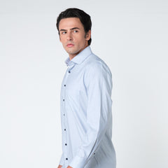 OLYMP 24/Seven LUXOR Shirt เสื้อเชิ้ตปรับอุณหภูมิ สีเขียว-กรม