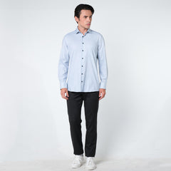 OLYMP 24/Seven LUXOR Shirt เสื้อเชิ้ตปรับอุณหภูมิ สีเขียว-กรม