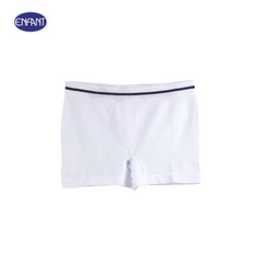 ENFANT (อองฟองต์) กางเกง Boxer เด็กผู้ชาย รุ่น Seamless สำหรับเด็กอายุ 4-12 ปี ไซซ์ S-XL แพ็ค 2 ตัว สีเทา