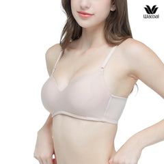 Wacoal Smart Size Go Girls Soft Cup Wireless Bra บราไร้โครง นุ่มสบาย รุ่น WB3Y30 - BigxShow