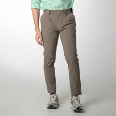 era-won กางเกงขายาว เอวยางยืด รุ่น GOLF FABRIC PANTS (065V9) สี Brown