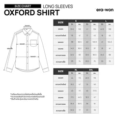 era-won เสื้อเชิ้ต คอปก แขนยาว Oxford Shirt Signature สี Mustard