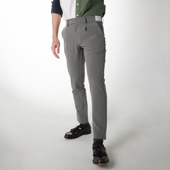 era-won กางเกงขายาว เอวยางยืด รุ่น GOLF FABRIC PANTS (065V9) สี Grey