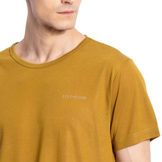 ELLE HOMME เสื้อยืด T-Shrit ชายคอกลม สีพื้นมีให้เลือก 8 สี (KVR1912R1)