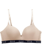 ELLE lingerie บราเต้าเรียบแบบไร้โครง และ ไร้ตะเข็บ (Seamless Bra) รุ่น- LB8730