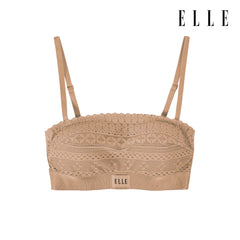 ELLE LINGERIE | Camisole Bra เสื้อบังทรงตัวสั้นคอลเลคชั่นลูกไม้ สไตล์ปารีเซียน | รุ่น LH1838