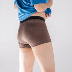 era-won กางเกงใน Zinc Plus Anti-bacteria Underwear ทรง Trunks 2 ชิ้น สี Black/Brown (1 แพ็ก มี 2 ตัว)