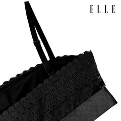 ELLE LINGERIE | Camisole Bra เสื้อบังทรงตัวสั้นคอลเลคชั่นลูกไม้ สไตล์ปารีเซียน | รุ่น LH1838