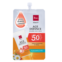 HONEI V BSC AGE DEFENCE SUNSCREEN LIGHT CREAM SPF50+ PA++++ 8g