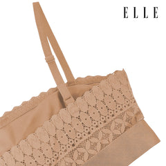 ELLE LINGERIE | Camisole Bra เสื้อบังทรงตัวสั้นคอลเลคชั่นลูกไม้ สไตล์ปารีเซียน | รุ่น LH1838