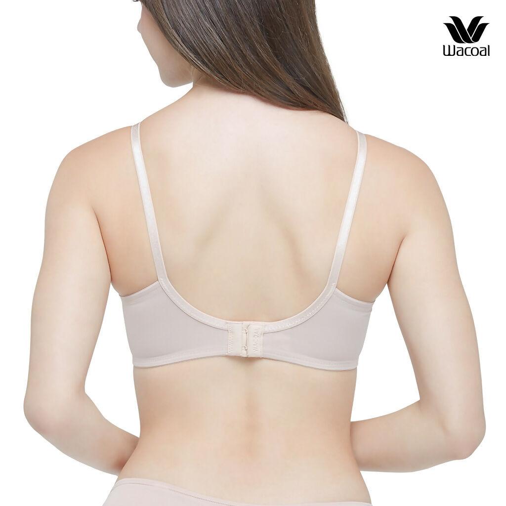 Wacoal Smart Size Go Girls Soft Cup Wireless Bra บราไร้โครง นุ่มสบาย รุ่น WB3Y30 - BigxShow