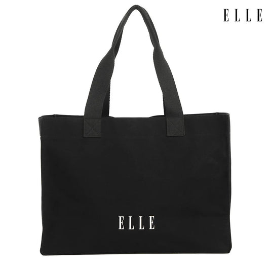 ELLE HOMME BAG กระเป๋าช้อปปิ้งผ้าแคนวาส มีช่องแบ่งใส่ของติดแป๊ะแม่เหล็ก