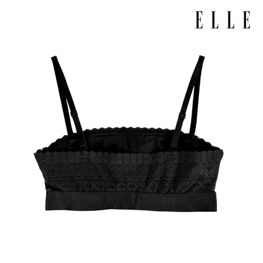 ELLE LINGERIE | Camisole Bra เสื้อบังทรงตัวสั้นคอลเลคชั่นลูกไม้ สไตล์ปารีเซียน | รุ่น LH1838