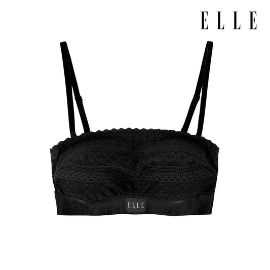 ELLE LINGERIE | Camisole Bra เสื้อบังทรงตัวสั้นคอลเลคชั่นลูกไม้ สไตล์ปารีเซียน | รุ่น LH1838