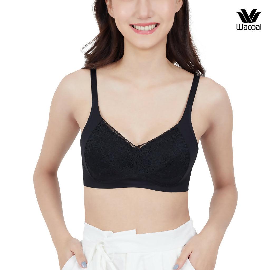 Wacoal Smart Size New Normal Bra อกสวยเป็นธรรมชาติ เลือกง่าย ใส่สบาย รุ่น WB5X44 - BigxShow