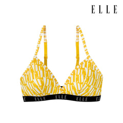 ELLE LINGERIE | ชุดชั้นใน สไตล์SPORT LOOK คอลเลคชั่นลายพิมพ์ โลโก้กราฟฟิค เนื้อผ้าMicro Fiber | LB4725