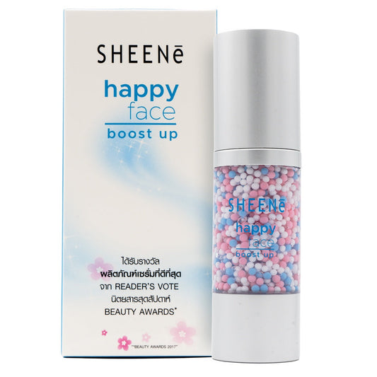 SHEENE HAPPY FACE BOOST UP เซรั่มผิวใส ไร้ความมัน ปริมาณ 30 มล.