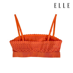 ELLE LINGERIE | Camisole Bra เสื้อบังทรงตัวสั้นคอลเลคชั่นลูกไม้ สไตล์ปารีเซียน | รุ่น LH1838