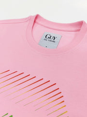 Guy Laroche เสื้อยืดสกรีนลายกราฟฟิค G เนื้อผ้า Cotton100% มีให้เลือก2สี (DKT6204P4)