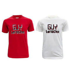 Guy Laroche เสื้อยืดสกรีนอักษร Guy Laroche เนื้อผ้า Cotton100% มีให้เลือก2สี (DKT6201P4)