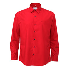 Guy Laroche เสื้อเชิ้ต(โมดาล์ว)สีพื้น ปักโลโก้ (BAB6200P2)