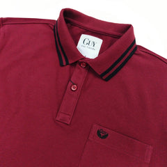 Guy Laroche เสื้อโปโลแขนสั้น ทรง SLIM FIT มีให้เลือก 4 สี รุ่น DKP6202P4