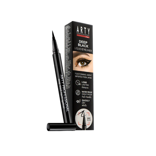 ARTY PROFESSIONAL DEEP BLACK LIQUID EYELINER#K1