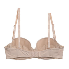 ELLE lingerie Molded bra ยกทรงมีโครง เสริมฟองน้ำ รูปแบบครึ่งเต้าสายบ่าถอดได้ - LB9515